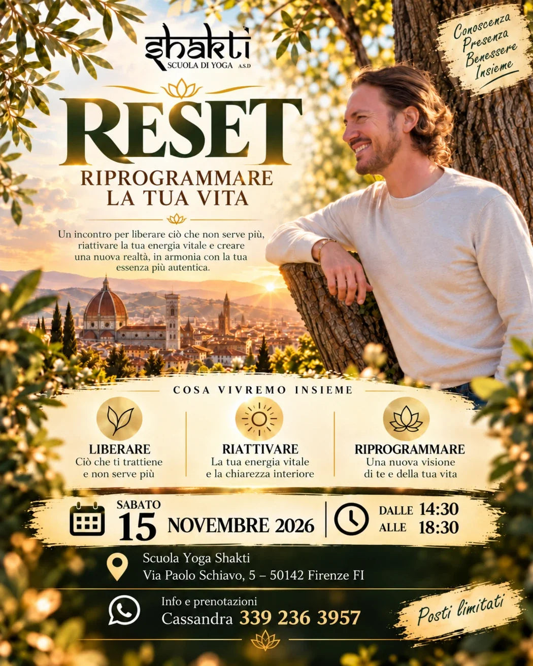 Reset Riprogrammare la Tua Vita Firenze